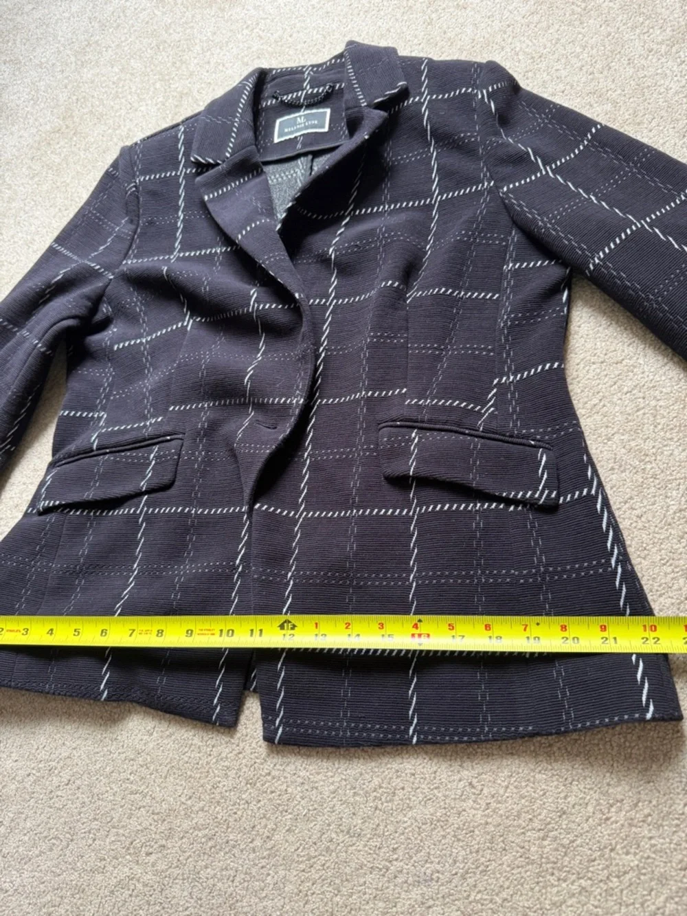 Vintage Style Melanie Lyne Set Blazer Pants Minimalist Office M ( appx) - Picture 8 of 16